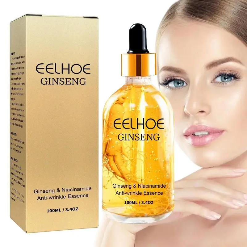 

Ginseng Face Essence Firming & Brightening Serum Moisturizing Anti-wrinkle Face Oil Strengthening Firming Face Skin Makeup Tool