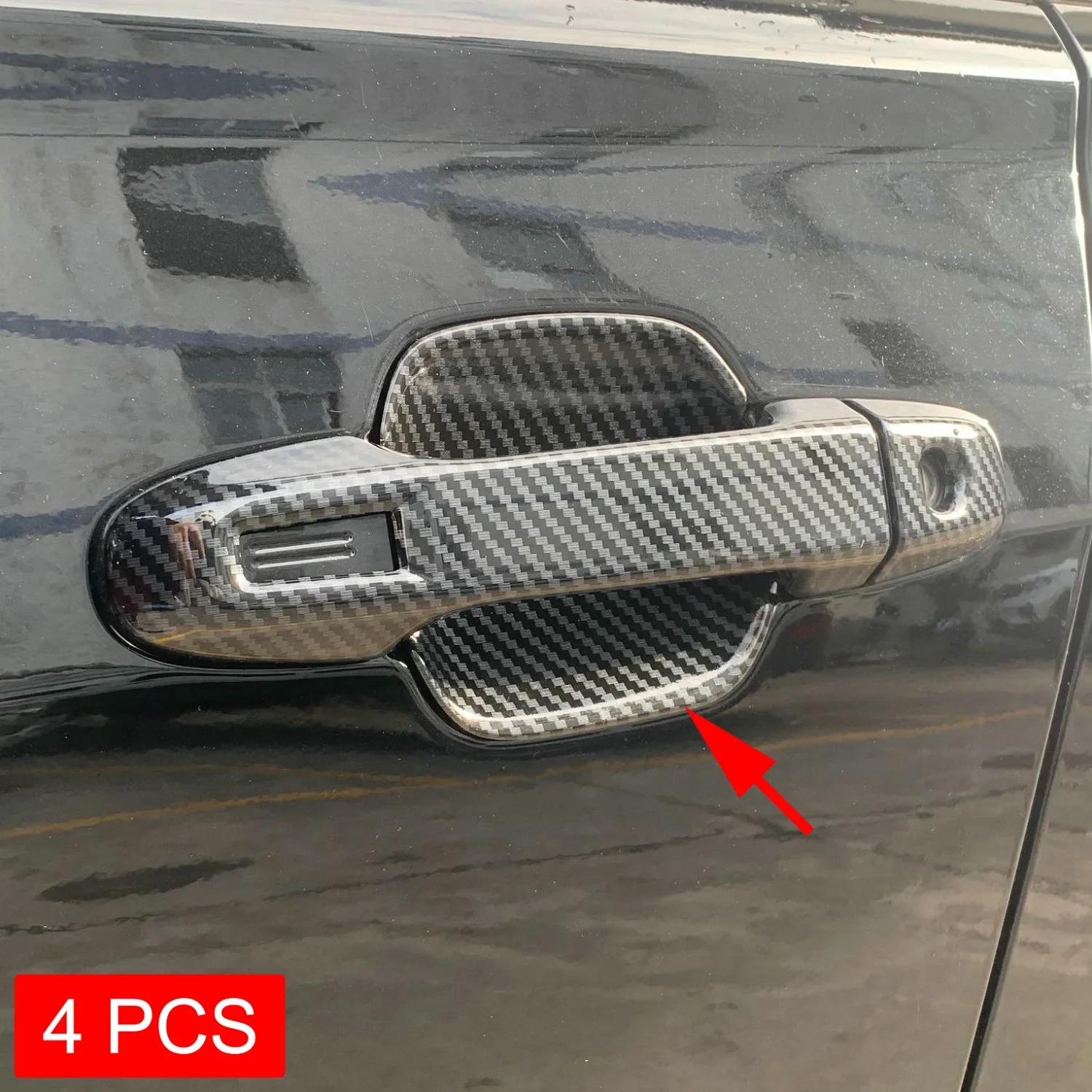 

Дверная ручка из углеродного волокна, защитная чашка для Subaru Forester SK 2019 2020 2021 2022 2023 2024