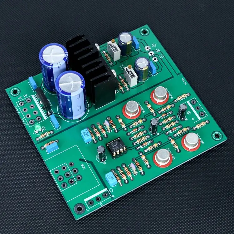 

The burn-stage dual op amp class A pre-stage V3.0 is based on the German radio IRT line