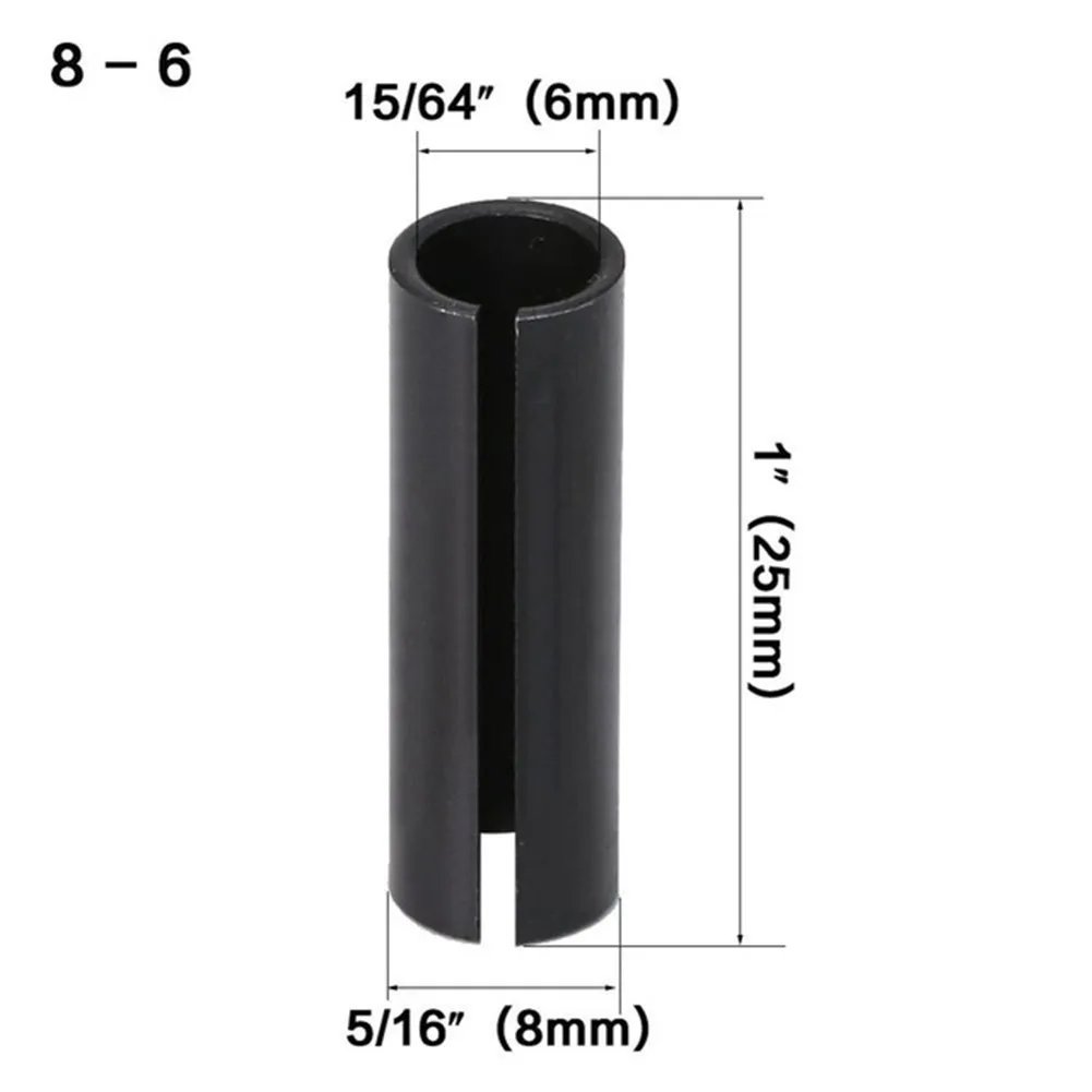 

Router Bit Adapter Collet 6 6.35 8 10 12 12.7mm CNC Milling Cutter Precision Chuck End Mill Adapter Machine Tool Holder