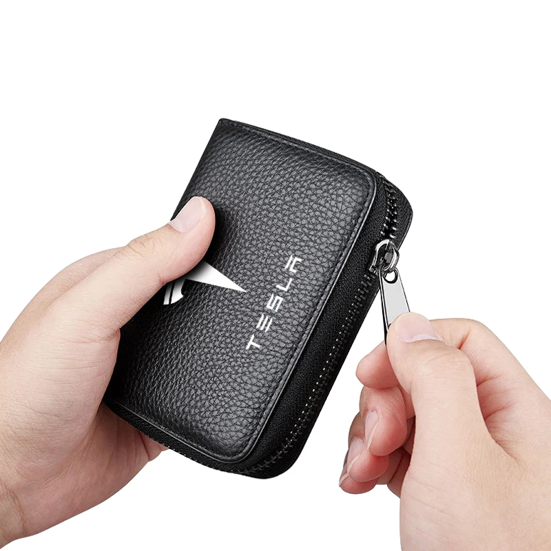 Модная автомобильная кожаная портативная коробка для хранения водительских