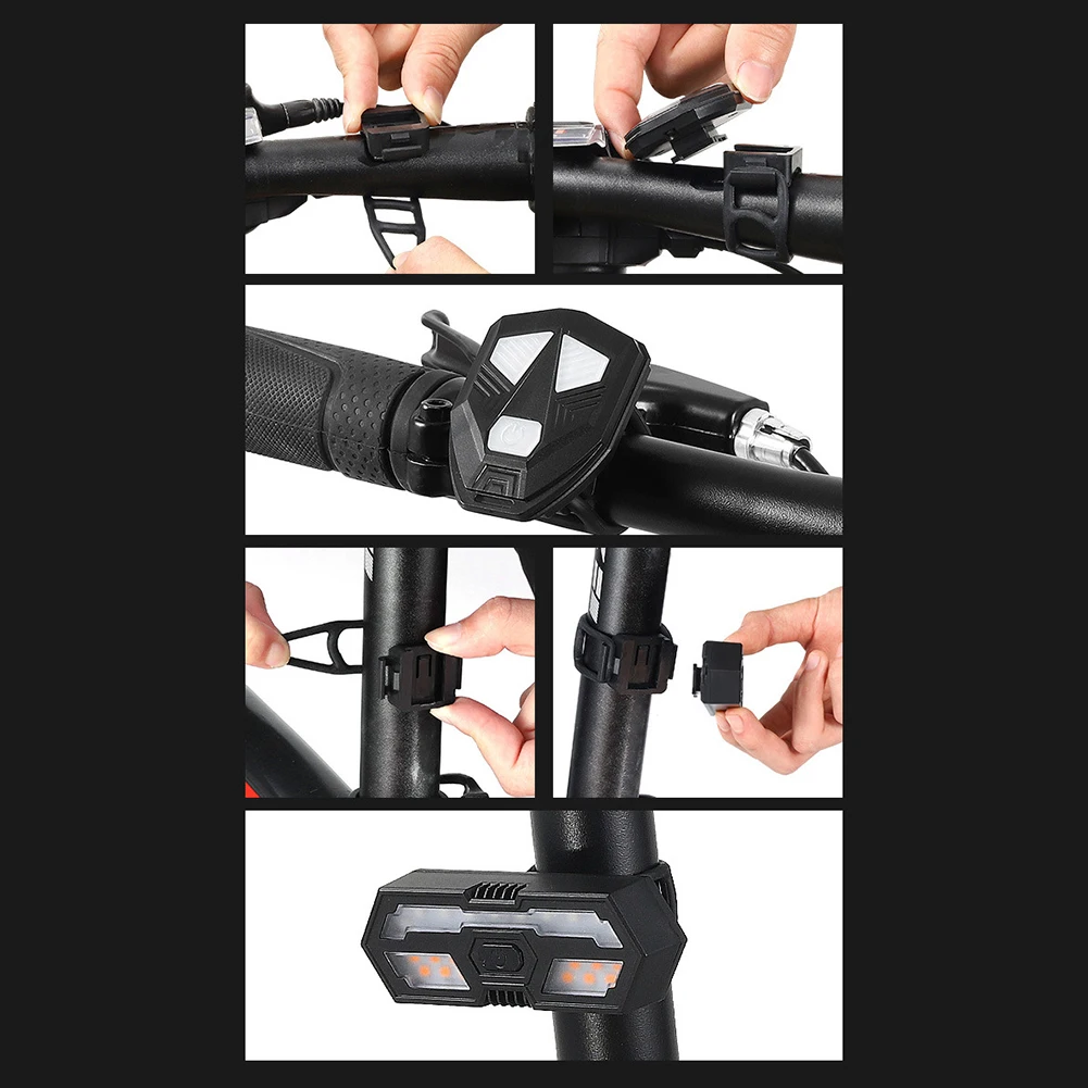 

Bicycle LED Lamp Bike Tail Light Outdoor Riding Cycling Parts Accessories IPX4 Waterproof