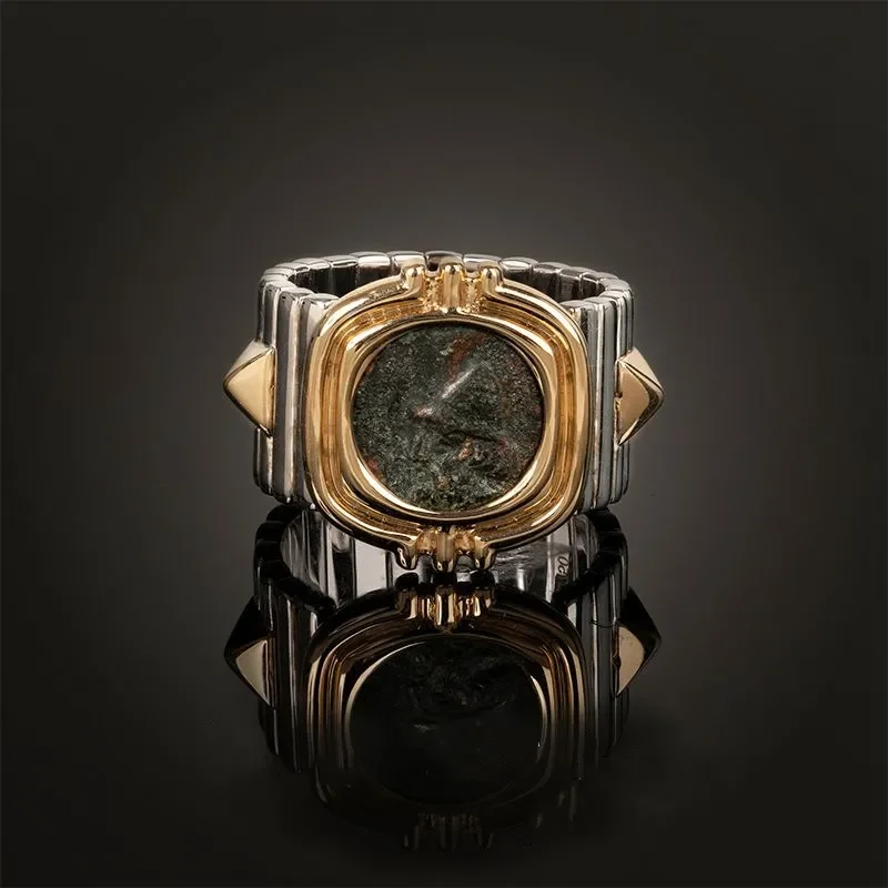 

New 2023 Vintage Personality Sailor Protector Cabero Ring Hip-hop Punk Open Ring Banquet Jewelry Accessories Gift