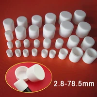 chair leg caps u type silicone rubber feet protector pads chairtablefeetrodpipetubing end caps diameter 2 8 78 5mm white
