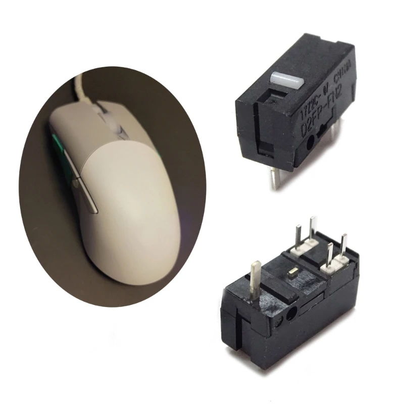 

2PCS D2FP-FN2 Strike Light Mouse Micro Switch 8000M Clicks for Asus ROG Gladius III AimPoint 36K Dropshipping