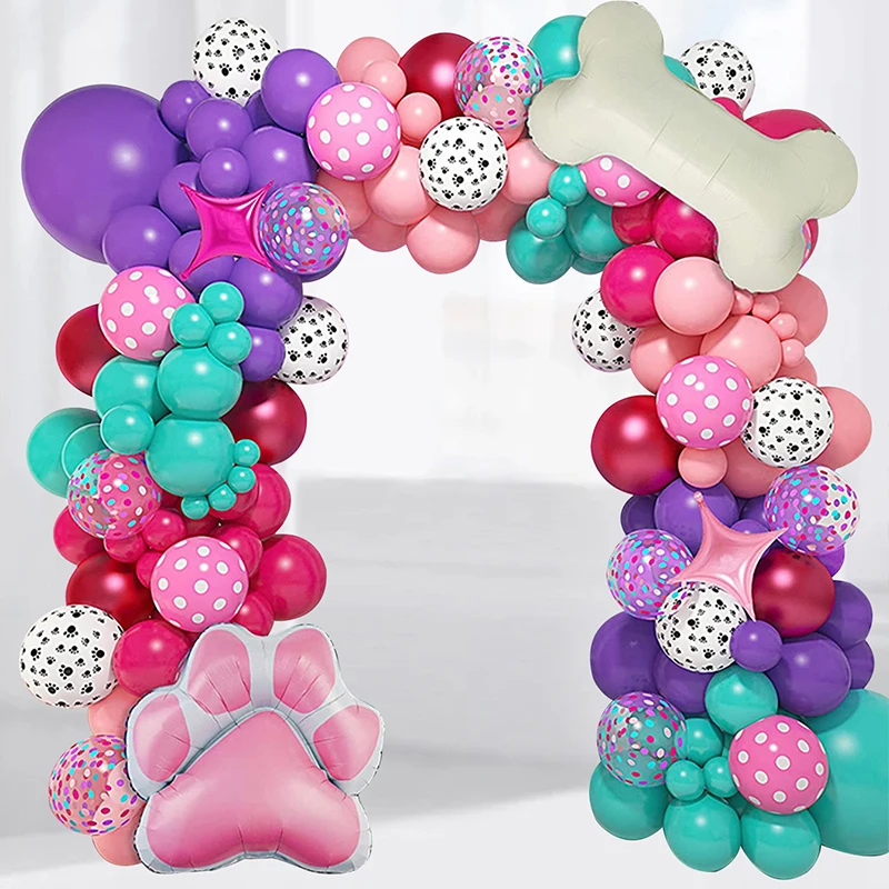 Собачий коготь кость серия воздушный шар гирлянда арка вечеринка для домашних