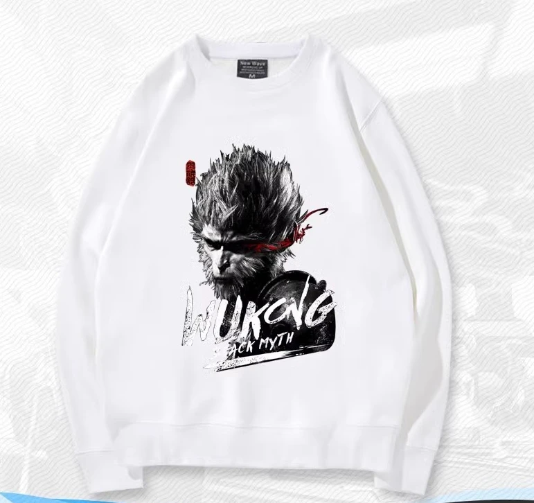 Игровой черный миф Wukong Qitian большой шалфей периферическая одежда свитер