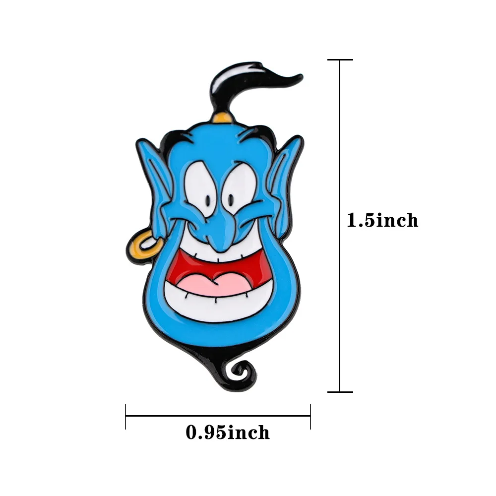 Броши с волшебной лампой Disney Aladdin для женщин мужчин подростков подарки фанатов