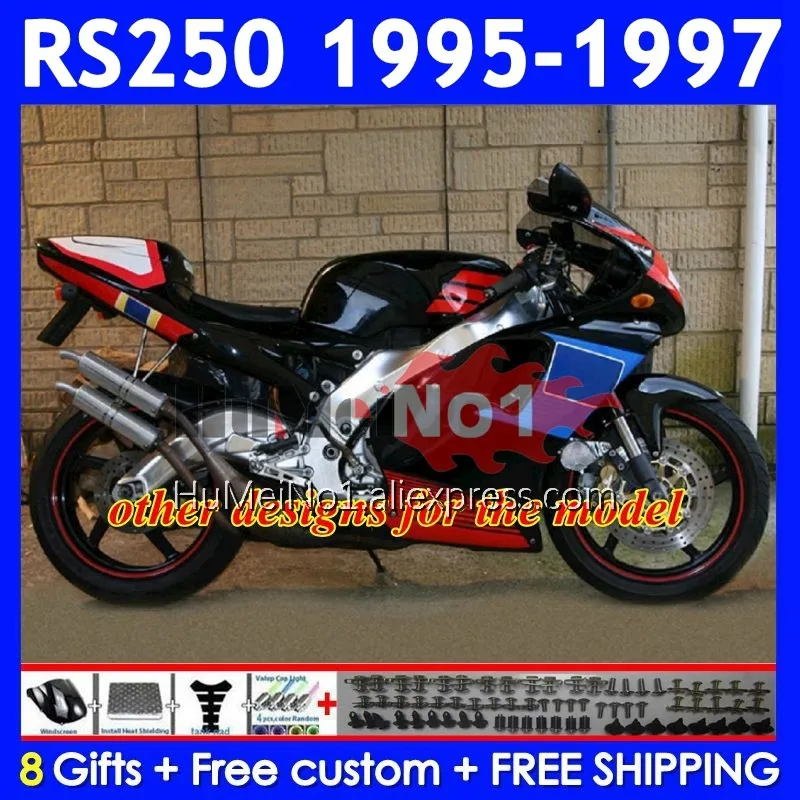 Корпус для Aprilia RS250 RSV250RR RS-250 RSV250 R 317No.1 в наличии цветной RS 250 RSV RR 1995 1996 1997 RS250R 95 96 97