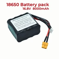 2022the new 4s2p 14 8v 8000mah 16 8v 18650 large capacity battery uav can charge all kinds of rc aircraft uav quadcopter 5p xt60