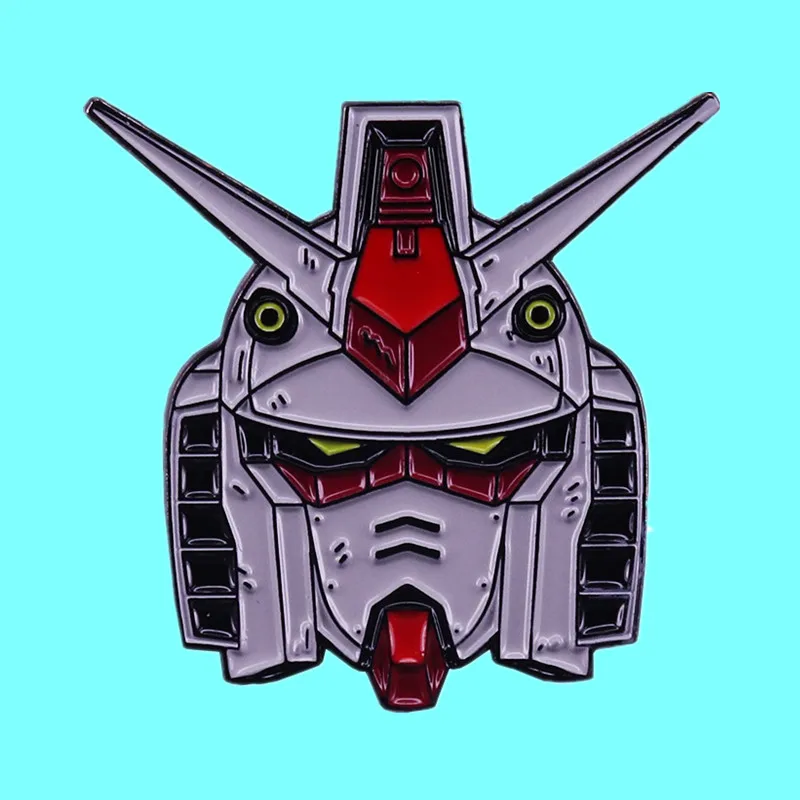 

Japanese Cartoon Anime Gunda Brooch Mobile Soldier Metal Enamel Badge Fashion Lapel Shirt Jeans Hat Pin Jewelry Accessories Gift