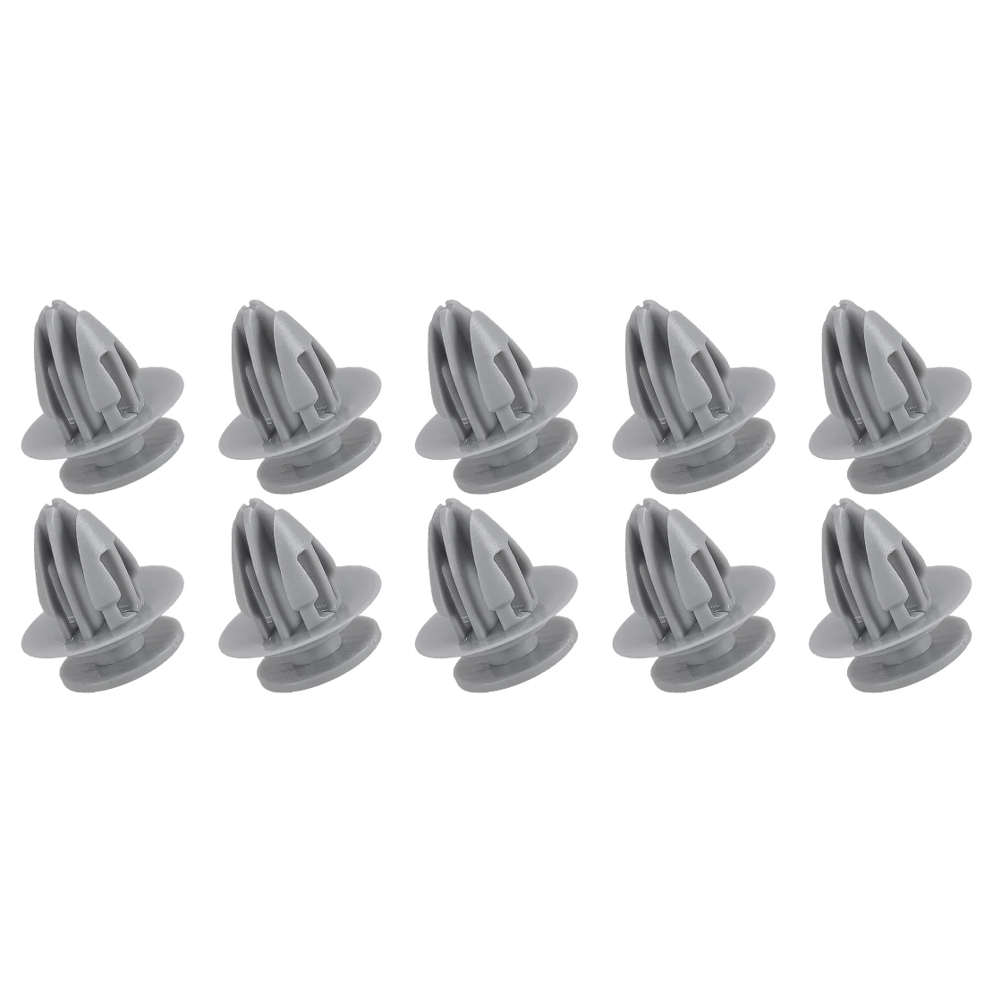 Фото KD53-51-W24 KD5351W24 50 шт., раструбная накладка на колесную арку, фиксатор, подходит для Mazda CX-3 CX-5 CX-9 2016, серый №2