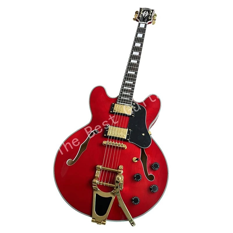 

Classic electric guitar, jazz guitar, professional performance level, quality assurance, free door-to-door delivery.