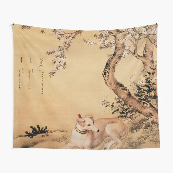 

Shanxing Wolf Prized Dogs 1 Tapestry Towel Decor Bedspread Mat Home Yoga Art Room Beautiful Decoration Blanket Printed Wall