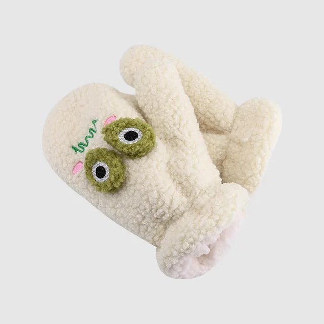 плюшевые варежки