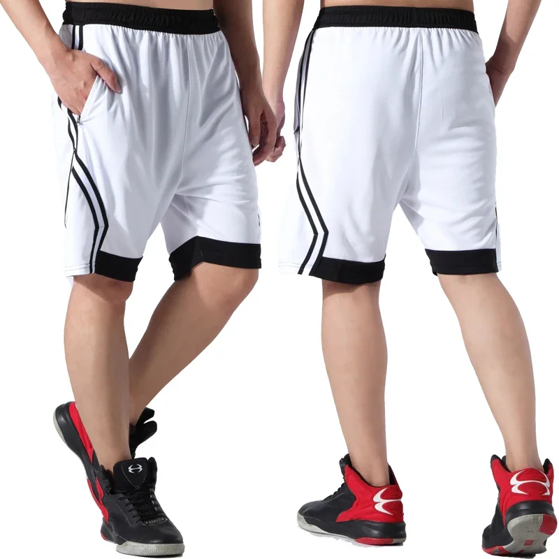 Мужские шорты летние новые спортивные для бега фитнеса быстросохнущие