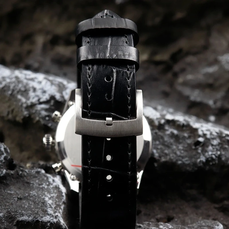 Часы Cronos L6035 Мужские кварцевые с хронографом 38 5 мм