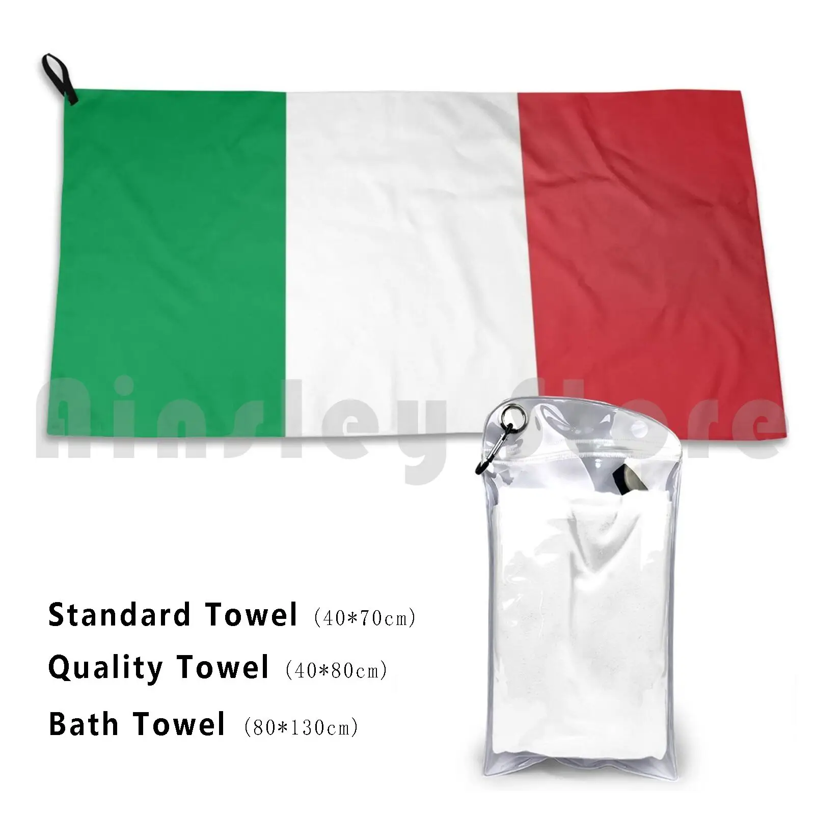 Towel Italy Hat Aline Top Shower Flag Flags World Country Countries Europe Asia Africa North