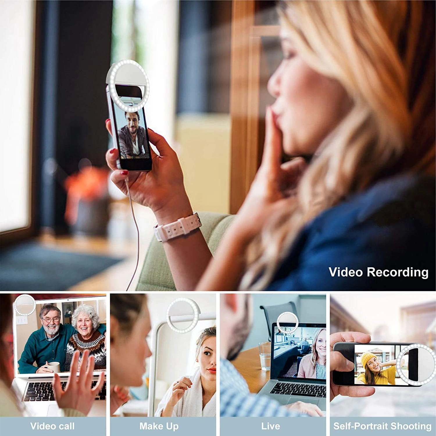 Круглая кольцевая лампа для селфи кольцевой светильник со штативом сотового