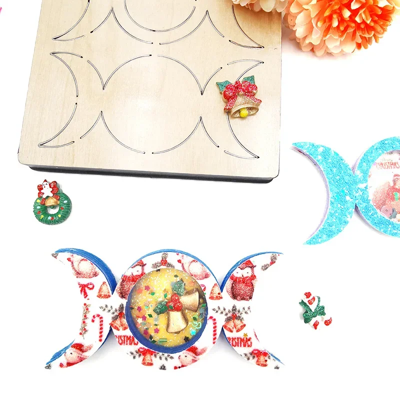 DIYРождественские игрушки для рукопожатия своими руками штамп резки древесины