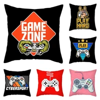 video game party cushion cover controller gift gaming gamepad throw pillow case for sofa car cool pillowcase home decor