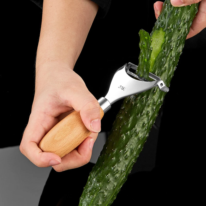 

316 Stainless Steel Vegetables Fruit Peeler Planer Corn Thresher Pruner Potato Slicer Multifunctional Kitchen Accessories