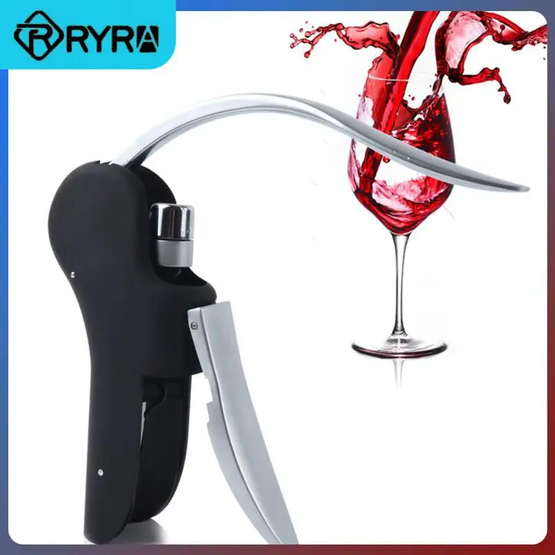 

Convenient Opener Tools Portable Corkscrew Cork Drill Lifter Bar Lever Foil Cutter Champagne Kitchen Supplies Beer Jar Household