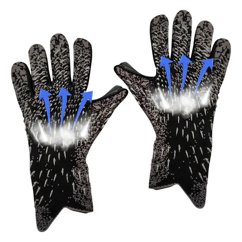 

Goalie Gloves Comfortable Soccer Gloves Breathable Goalkeeper Gloves For Football Goalie Teenagers And Soccer Goalkeeper