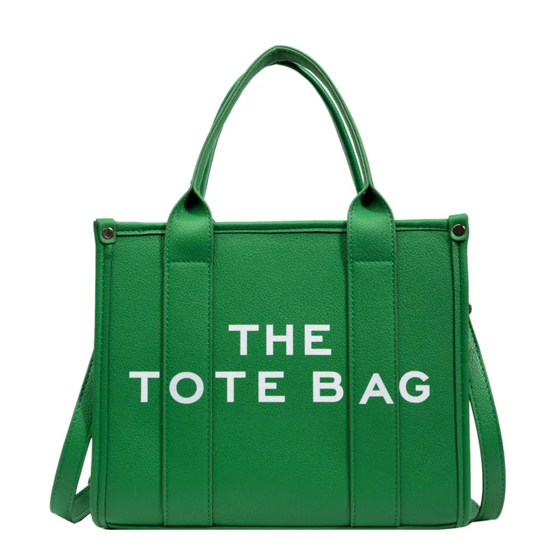 New Fashion Small Tote Bag for Women Designer Letters Handbags Luxury Matte Pu Leather Shoulder Crossbody Bags Shopper Purses