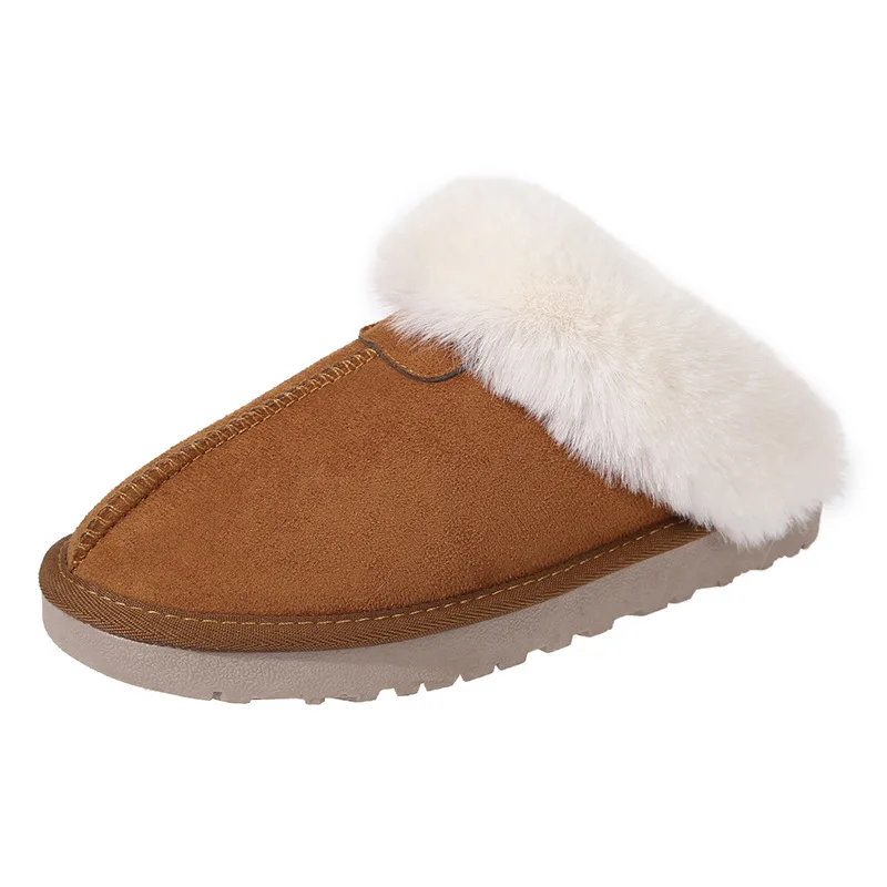 

Новинка Женская хлопковая Швабра модная замшевая толстая подошва Нескользящая Легкая удобная универсальная повседневная обувь для пар дл...