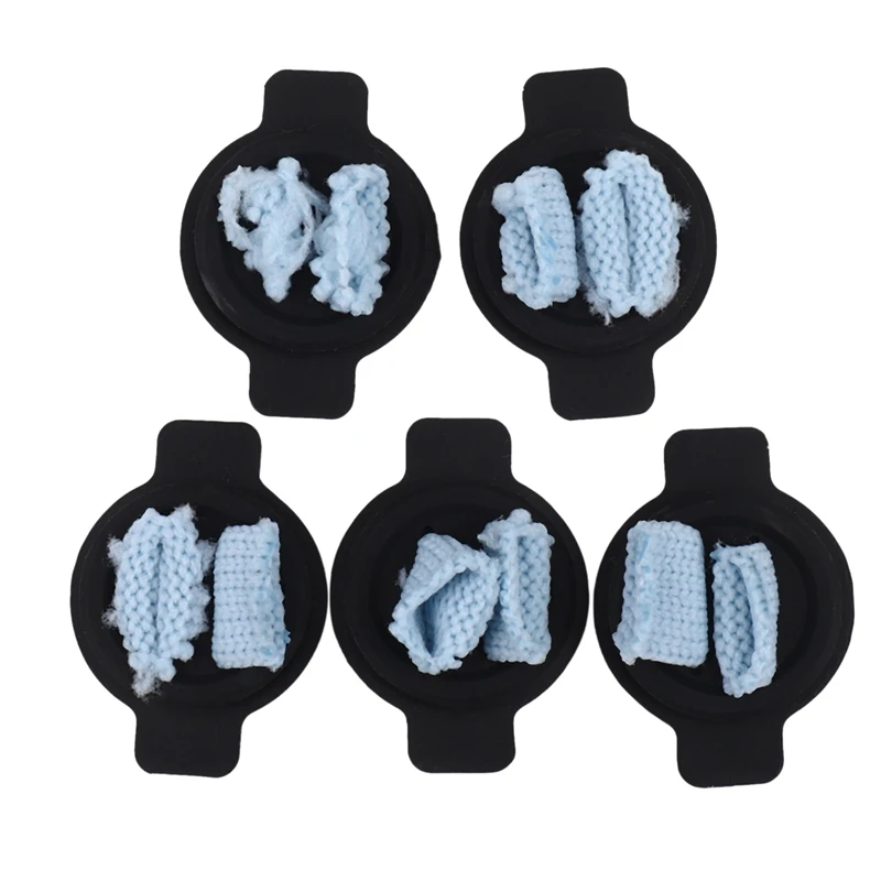 

5Pcs Water Wick Cap Kit For Irobot Braava 380 380T 320 Mint 4200 4205 5200 5200C