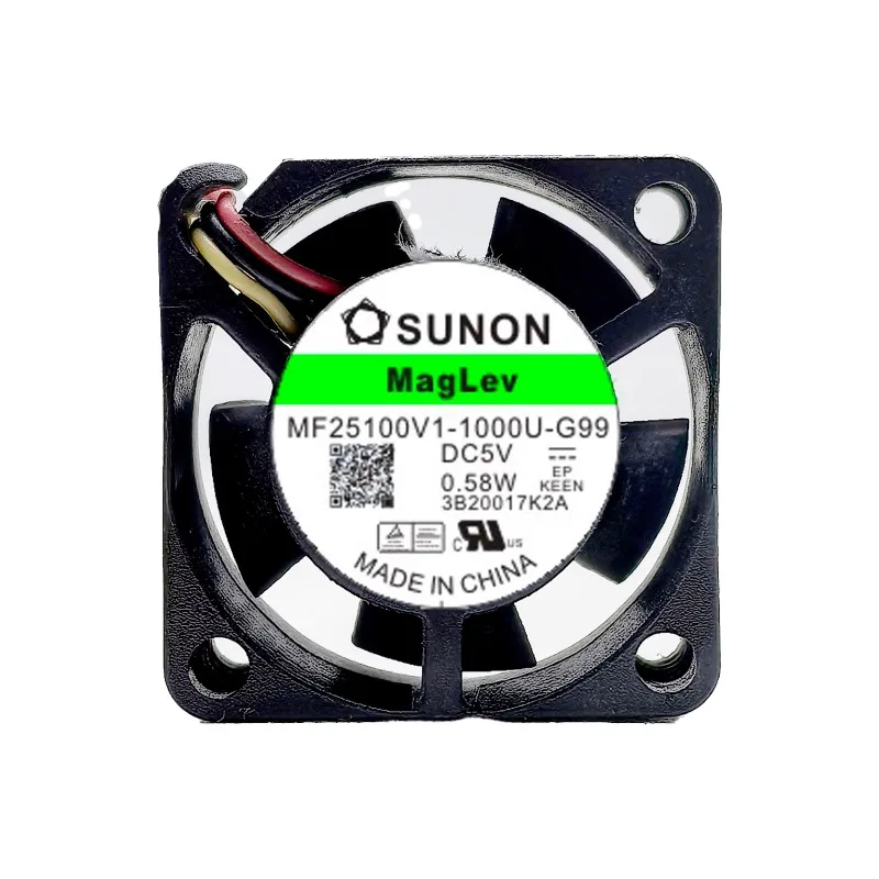 Новый вентилятор-кулер для SUNON MF25100V1-1000U-G99 2510 5 В 0 58 Вт мини-вентилятор охлаждения