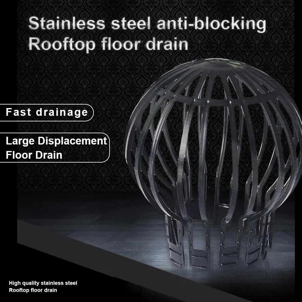 

4 Pieces Gutter Guards Downspout Ends Leaf Filters Protector Strainer