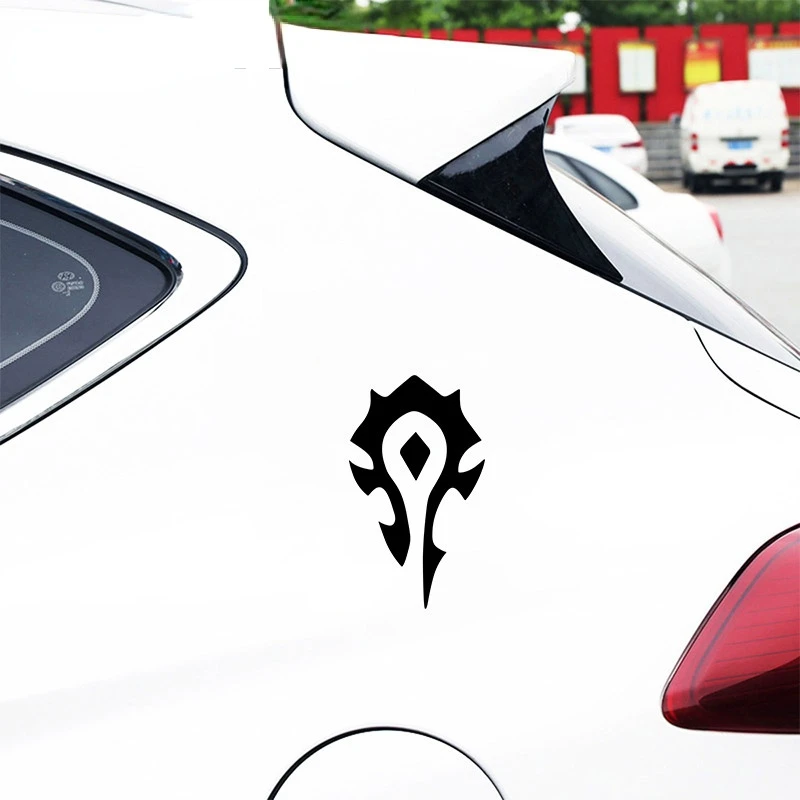 

For World of Warcraft Horde Car Stickers Waterproof Fashionable Decals Skateboard Vehicle Decor Car Styling 8cm*4.5cm