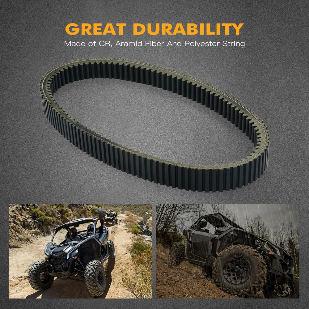 NICECNC UTV for Can Am MAVERICK X3 Max R 4x4 XMR XRC XDS XRS Turbo DPS 2018 2019 2020 Heavy Duty Drive Belt Accessories