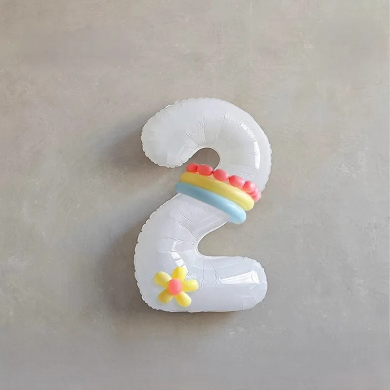 

Набор воздушных шаров Euniqueen для дня рождения 1 2 3 года