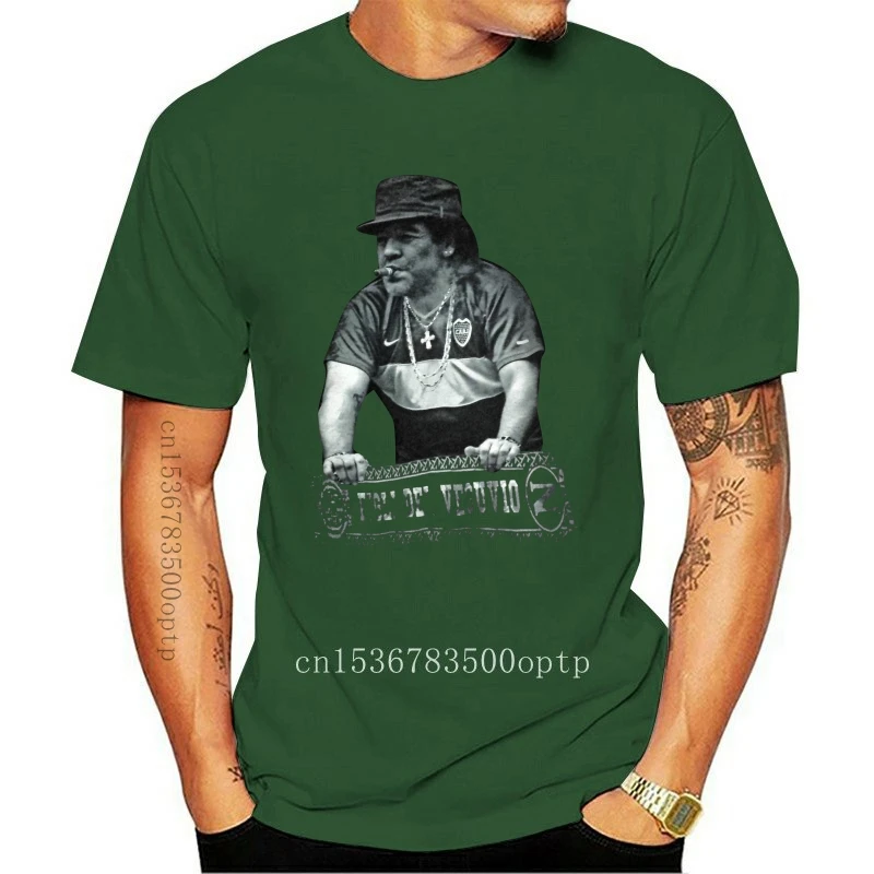 FASHION New T Maradona Figli Del Shirt Vesuvio Ssc Napoli Boca Tutte Le Disponibili Male Cotton T-shirts