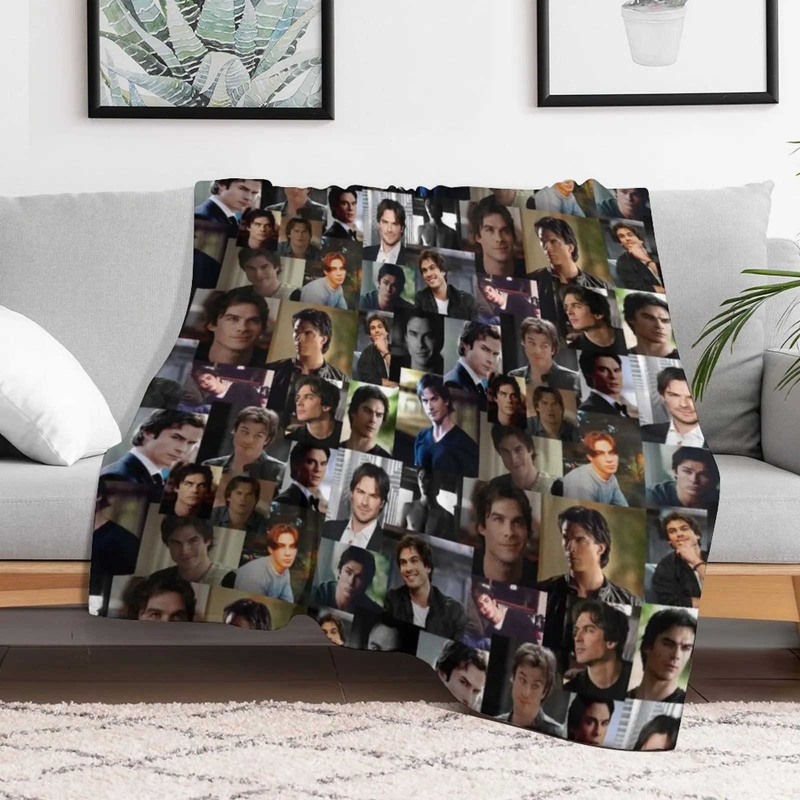 Одеяло ian somerhalder для кемпинга манга туристические одеяла