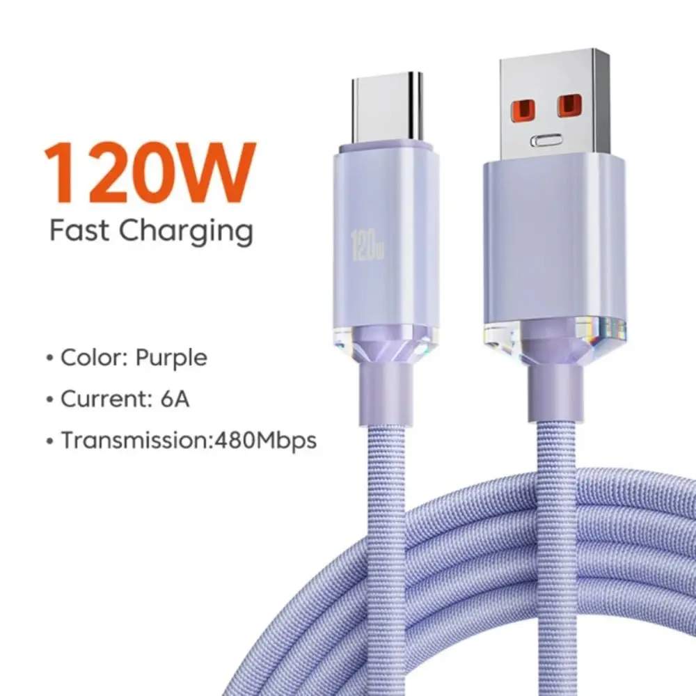 Фото Новый кабель USB 3.0 6A для быстрой зарядки и передачи данных, 25 см/1 м/1,5 м/2 м, высокоскоростной удлинительный кабель №2