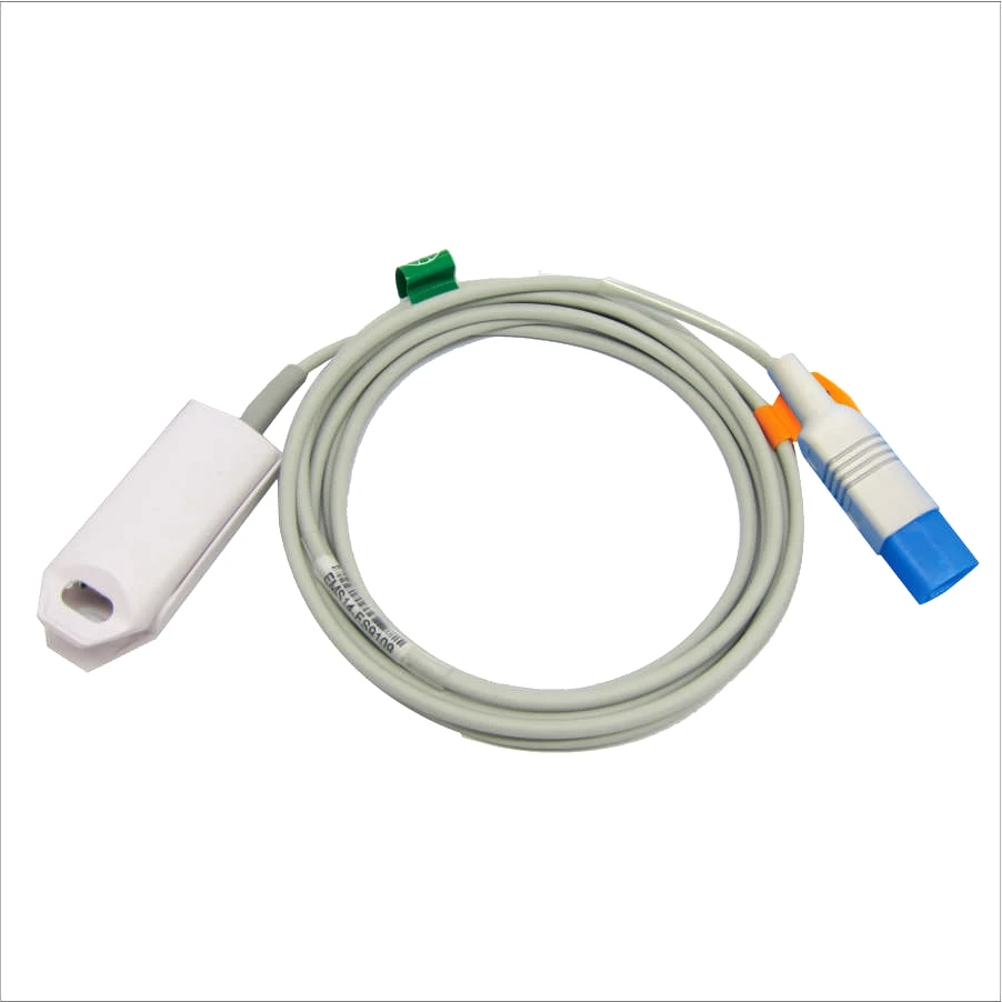 

Spo2 Sensor Oximetro Tensiometro Digital Para Dedo Compatible PHILIPS,8PIN Monitors Spo2 Finger Probe Ear Sensor for Neonate