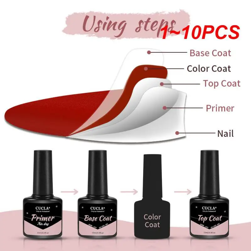 

1-10 шт./набор, маникюрный праймер для ногтей