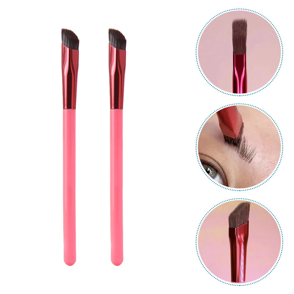 

Brush Makeup Eyebrow Brushes Angled Brow Set Eyeshadow Eye Up Make Eyeliner Eyebrows Concealer Foundation Brown Liner Facial