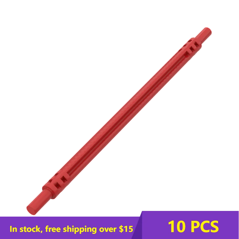 

10PCS MOC Bricks Compatible Assembles Particles 32200 1x12 flexible shaft For Building Blocks Parts DIY Educational gift Toys