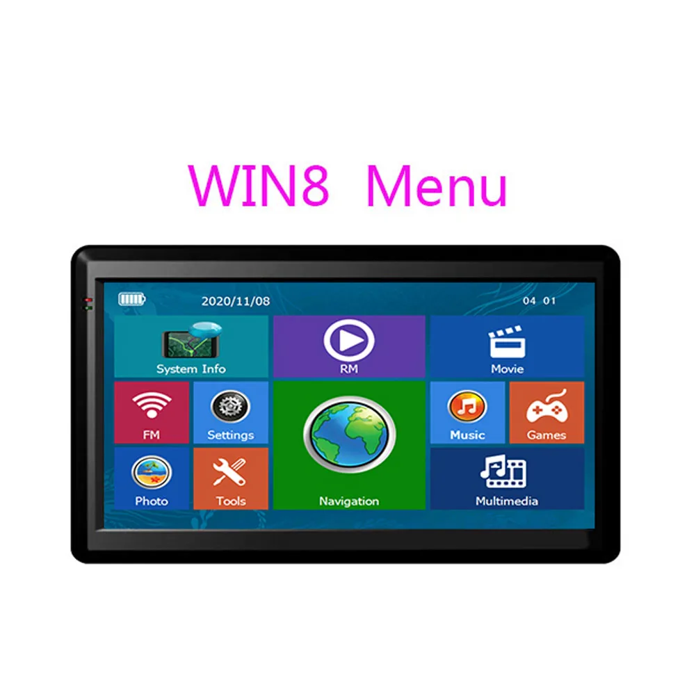 

GPS-навигатор, устройство для GPS-навигации Wince 6,0, навигатор Satellite 12-36 в, 256 Мб, 7 дюймов, 8 ГБ, автомобильное зарядное устройство, 5 В/2 А, GPS-навигаци...