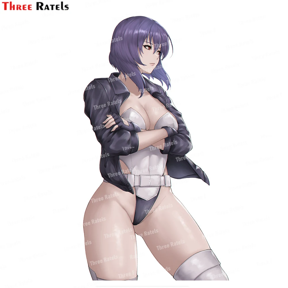 

Наклейки Three Ratels L143 Kusanagi Motoko Ghost In The Shell для Bmw E90, пленка против царапин, виниловый водонепроницаемый материал