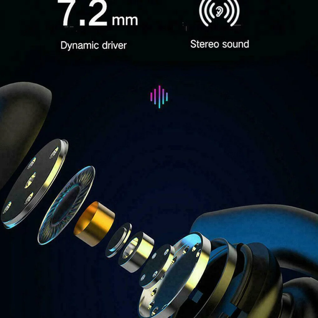 

Новые оригинальные беспроводные Bluetooth-наушники с сенсорным управлением, спортивные водонепроницаемые беспроводные наушники, наушники-вкл...