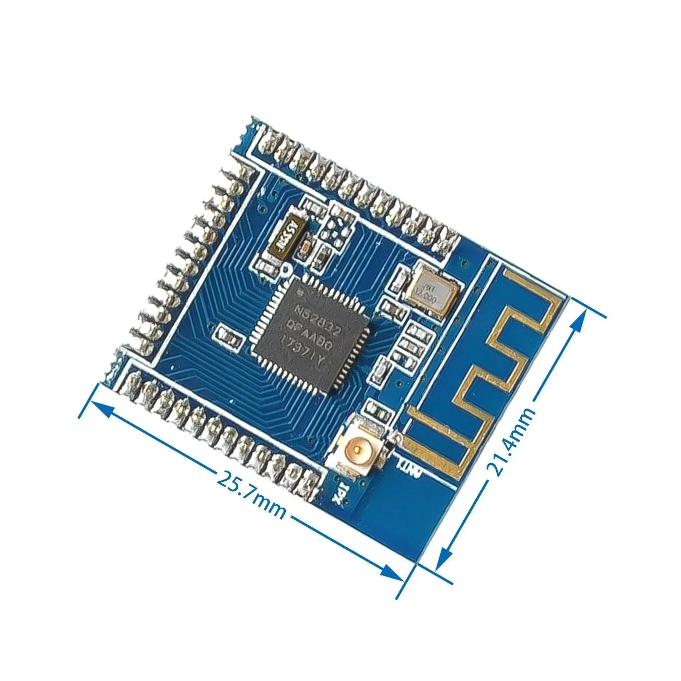 NRF52832 Модуль Bluetooth BLE 4.2 Внешняя антенна малой мощности IPEX Поддержка