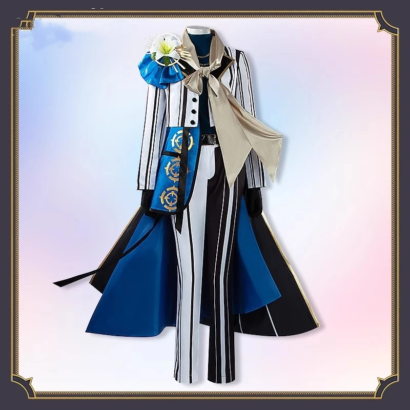 Шикинги Акира Косплей Костюм Игра VTuber Аниме Женщины Мужчины MV Униформа Одежда