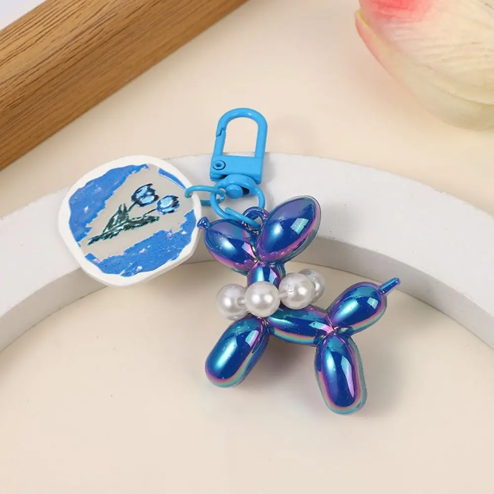 Kawaii Jelly Dog воздушный шар брелок акриловая Милая фотособака красочные детские