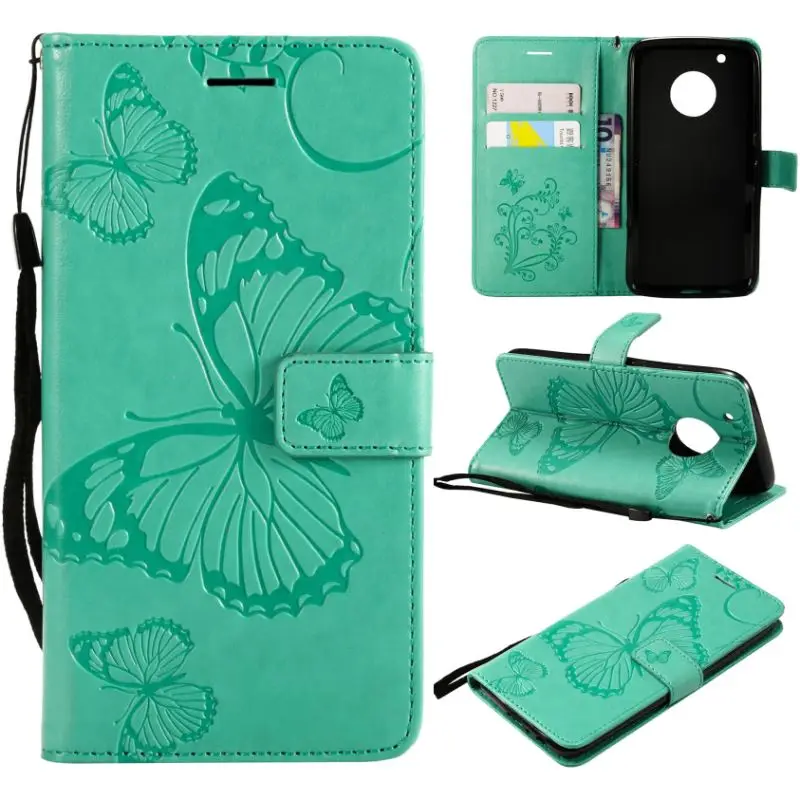 Wallet Flip Case for Capa Motorola Moto G6 G5S G5 Plus G4 C Zforce Z3 Play E5 E4 Plus X Style Leather Cases Cover bag P06Z